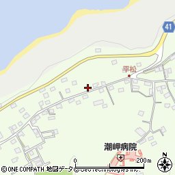 和歌山県東牟婁郡串本町潮岬3611周辺の地図