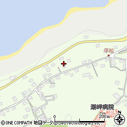 和歌山県東牟婁郡串本町潮岬3654周辺の地図