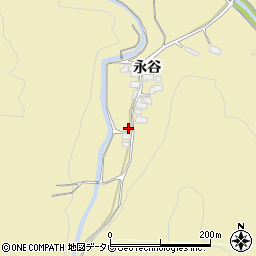 福岡県朝倉市日向石1721周辺の地図