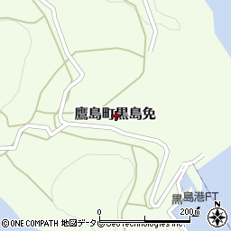 長崎県松浦市鷹島町黒島免周辺の地図