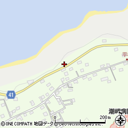 和歌山県東牟婁郡串本町潮岬3646周辺の地図