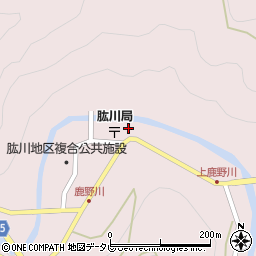 愛媛県大洲市肱川町山鳥坂103周辺の地図