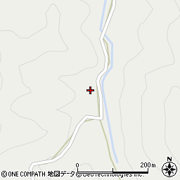 大分県中津市本耶馬渓町西屋形2111周辺の地図