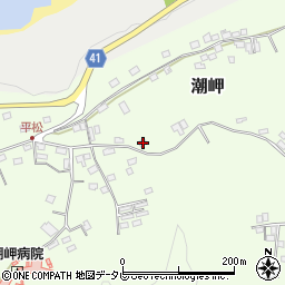 和歌山県東牟婁郡串本町潮岬299周辺の地図