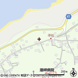 和歌山県東牟婁郡串本町潮岬3675周辺の地図