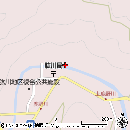愛媛県大洲市肱川町山鳥坂640周辺の地図
