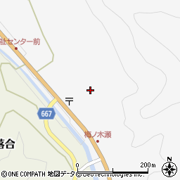 大分県中津市本耶馬渓町折元1250周辺の地図