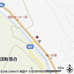 中津警察署上津警察官駐在所周辺の地図