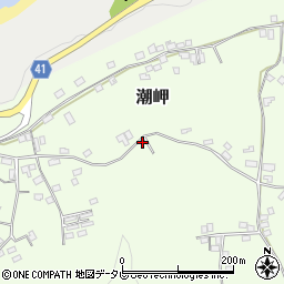 和歌山県東牟婁郡串本町潮岬490周辺の地図
