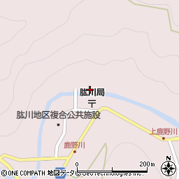 愛媛県大洲市肱川町山鳥坂612周辺の地図