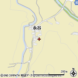 福岡県朝倉市永谷1746-3周辺の地図