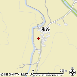 福岡県朝倉市日向石1742周辺の地図