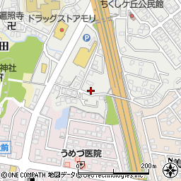 福岡県筑紫野市筑紫758-23周辺の地図
