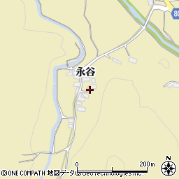 福岡県朝倉市永谷1746周辺の地図