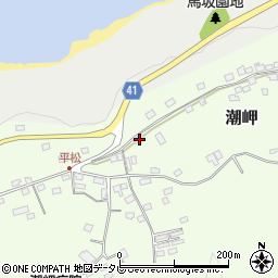 和歌山県東牟婁郡串本町潮岬312周辺の地図