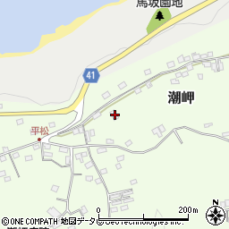 和歌山県東牟婁郡串本町潮岬309周辺の地図