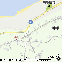 和歌山県東牟婁郡串本町潮岬3693周辺の地図
