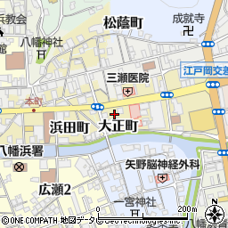 愛媛県八幡浜市1308周辺の地図