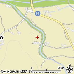 福岡県朝倉市日向石965周辺の地図