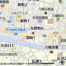 高知銀行八幡浜支店周辺の地図
