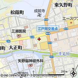 愛媛県八幡浜市東新川周辺の地図