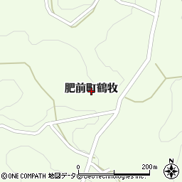 佐賀県唐津市肥前町鶴牧周辺の地図