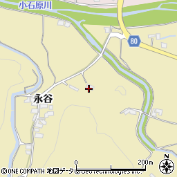 福岡県朝倉市日向石988周辺の地図