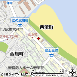佐賀県唐津市西浜町周辺の地図