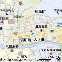 愛媛県八幡浜市1317-10周辺の地図