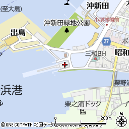 田中鮮魚店（田中増夫）　市場店周辺の地図