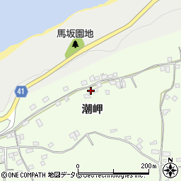 和歌山県東牟婁郡串本町潮岬260周辺の地図