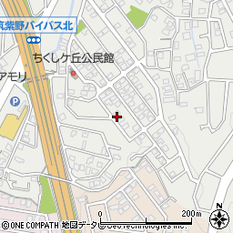 福岡県筑紫野市筑紫667-155周辺の地図
