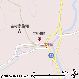 淀姫神社周辺の地図