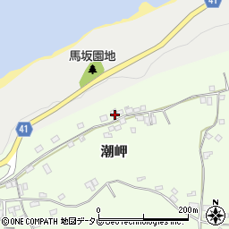 和歌山県東牟婁郡串本町潮岬3703周辺の地図