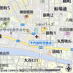 愛媛県八幡浜市中央マーケット周辺の地図