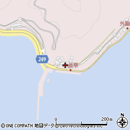 八幡浜漁協周辺の地図