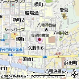 八幡浜市民ギャラリー・郷土資料室周辺の地図