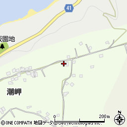 和歌山県東牟婁郡串本町潮岬181周辺の地図