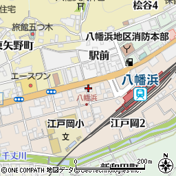 伊予鉄南予バス株式会社　八幡浜本社営業所周辺の地図
