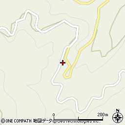 愛媛県大洲市稲積695周辺の地図