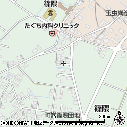 福岡県朝倉郡筑前町篠隈226周辺の地図