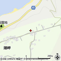 和歌山県東牟婁郡串本町潮岬3713周辺の地図