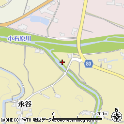 福岡県朝倉市日向石955周辺の地図