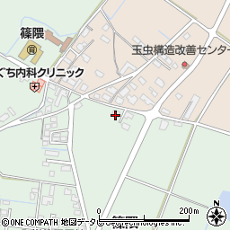 福岡県朝倉郡筑前町篠隈48周辺の地図
