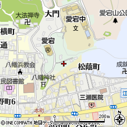 愛媛県八幡浜市愛宕437周辺の地図