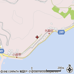 愛媛県八幡浜市向灘周辺の地図