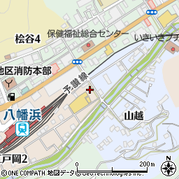ＤＣＭ八幡浜店駐車場周辺の地図