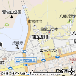 愛媛県八幡浜市東矢野町1111周辺の地図