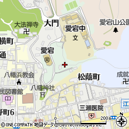 愛媛県八幡浜市愛宕501周辺の地図
