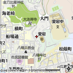 愛媛県八幡浜市大門481周辺の地図